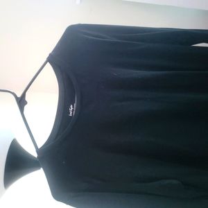 Black Silk Shirt XL